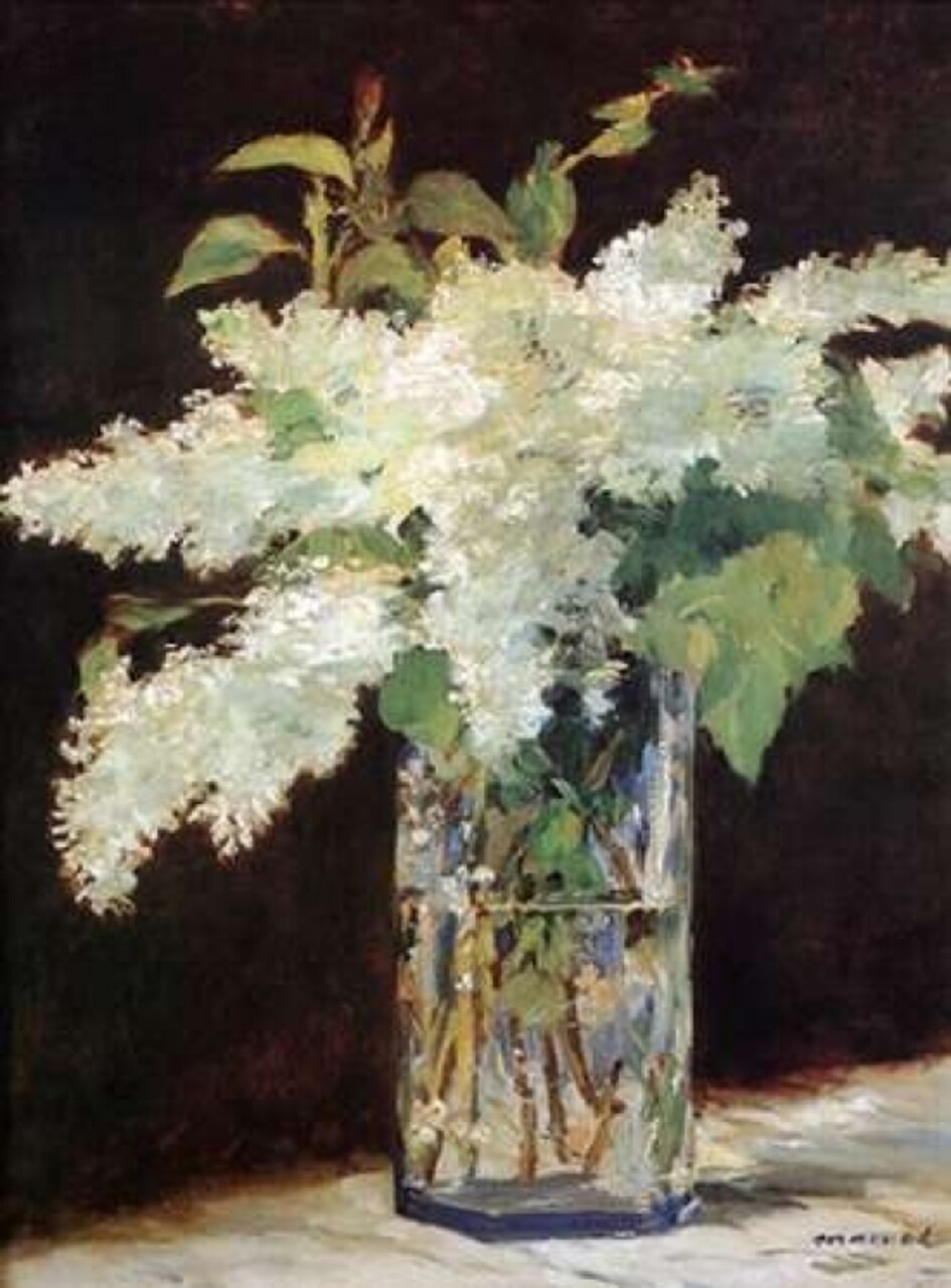 White Lilacs Poster Print by Edouard Manet - Item # VARPDX373528